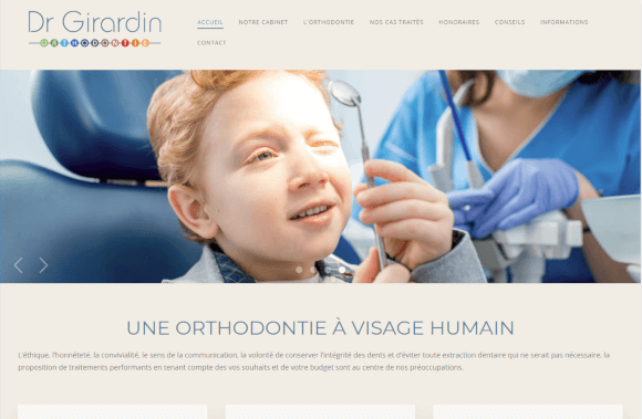 Création du site