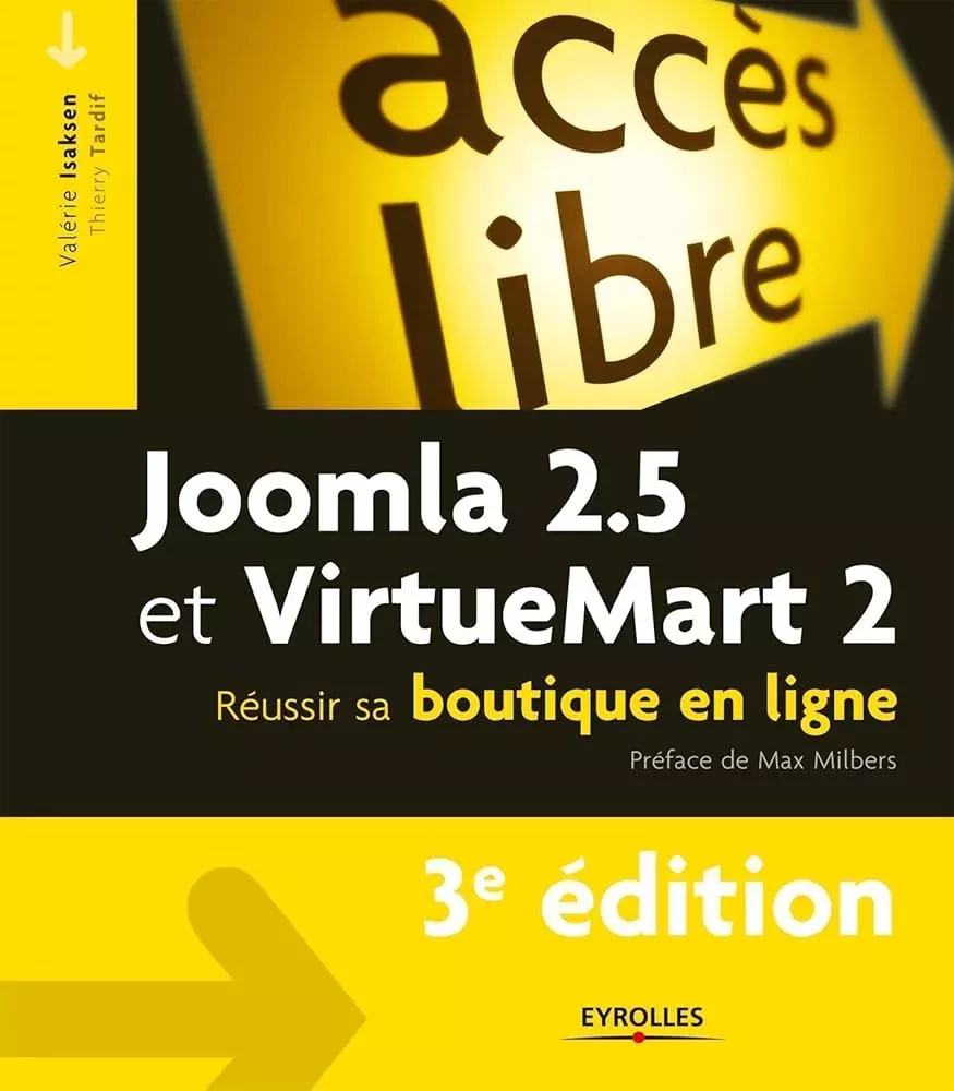Couverture du livre Joomla 2.5 et VirtueMart 2 Réussir sa boutique en ligne