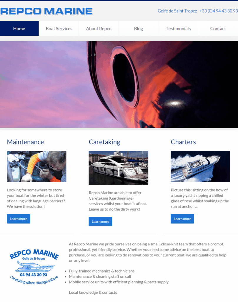 Repco marine migration joomla