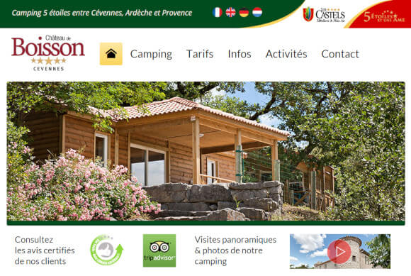 Château de boisson - migration Joomla