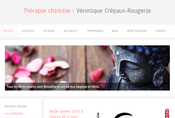 Création du site & formation : Thérapie Chinoise